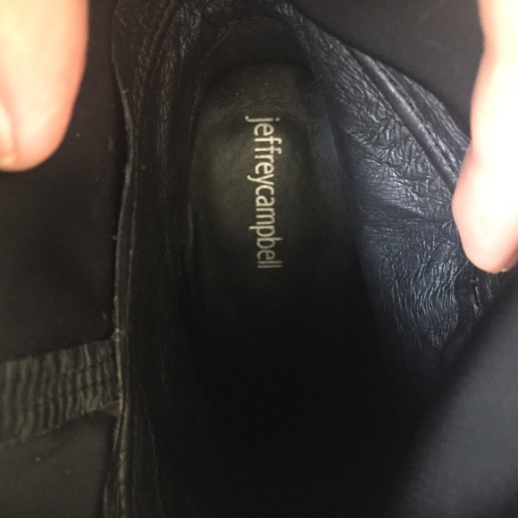 Jeffrey Campbell Burgundy Suede Knee Boots 10 - Picture 7 of 11